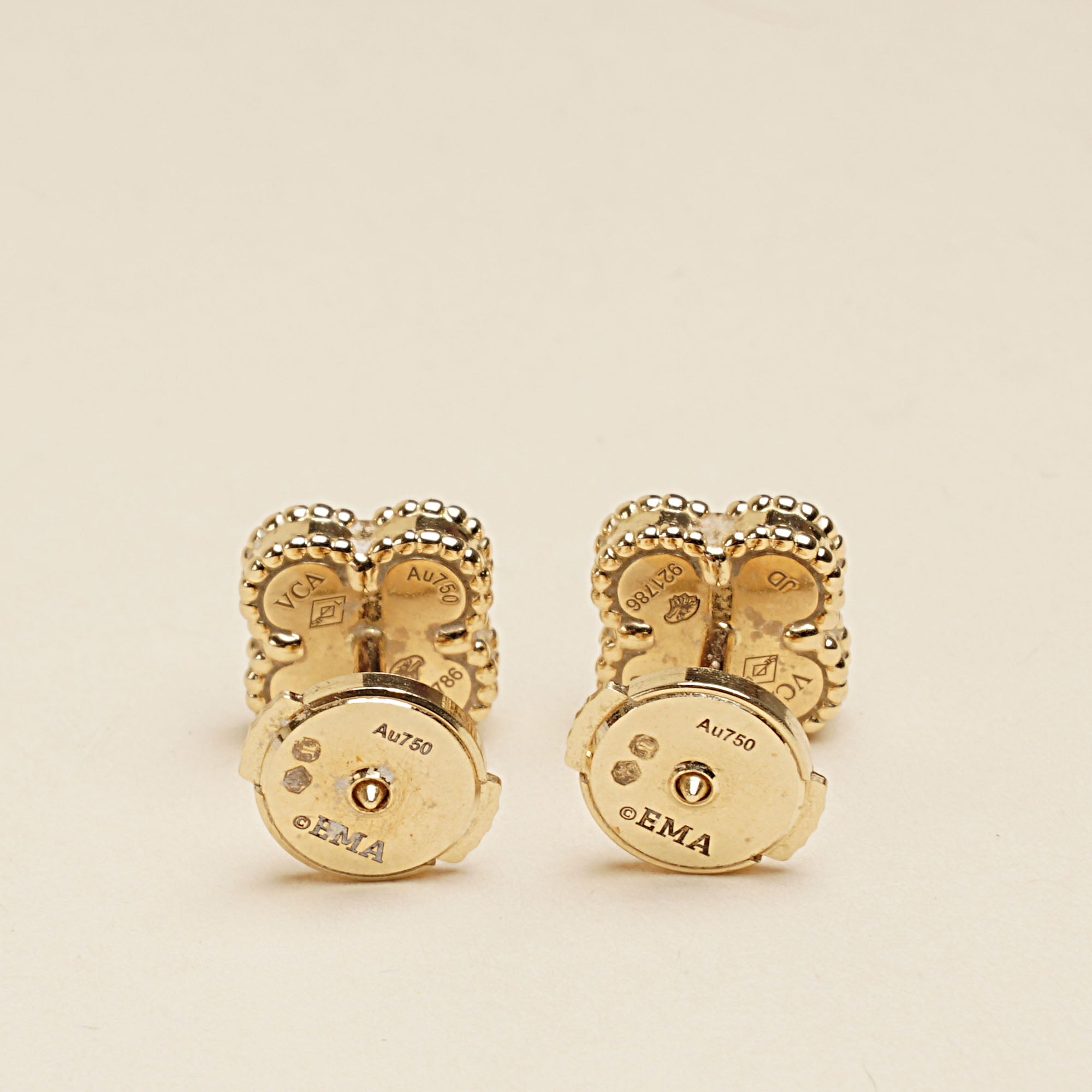 Sweet Alhambra Earstuds - VAN CLEEF & ARPELS - Affordable Luxury image