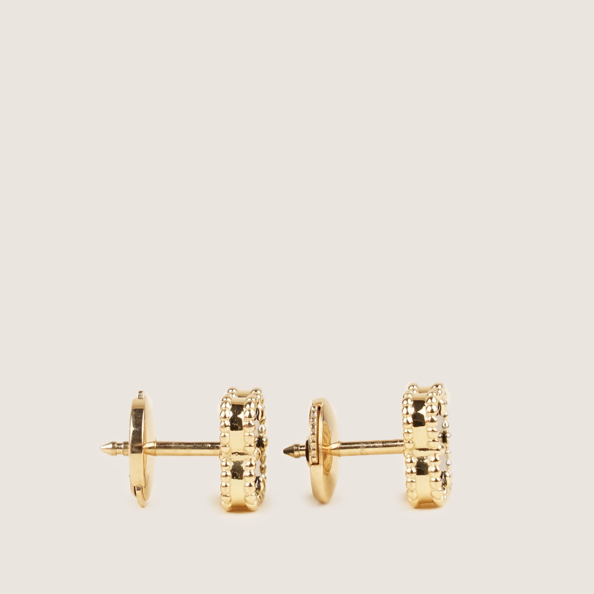 Sweet Alhambra Earstuds - VAN CLEEF & ARPELS - Affordable Luxury image