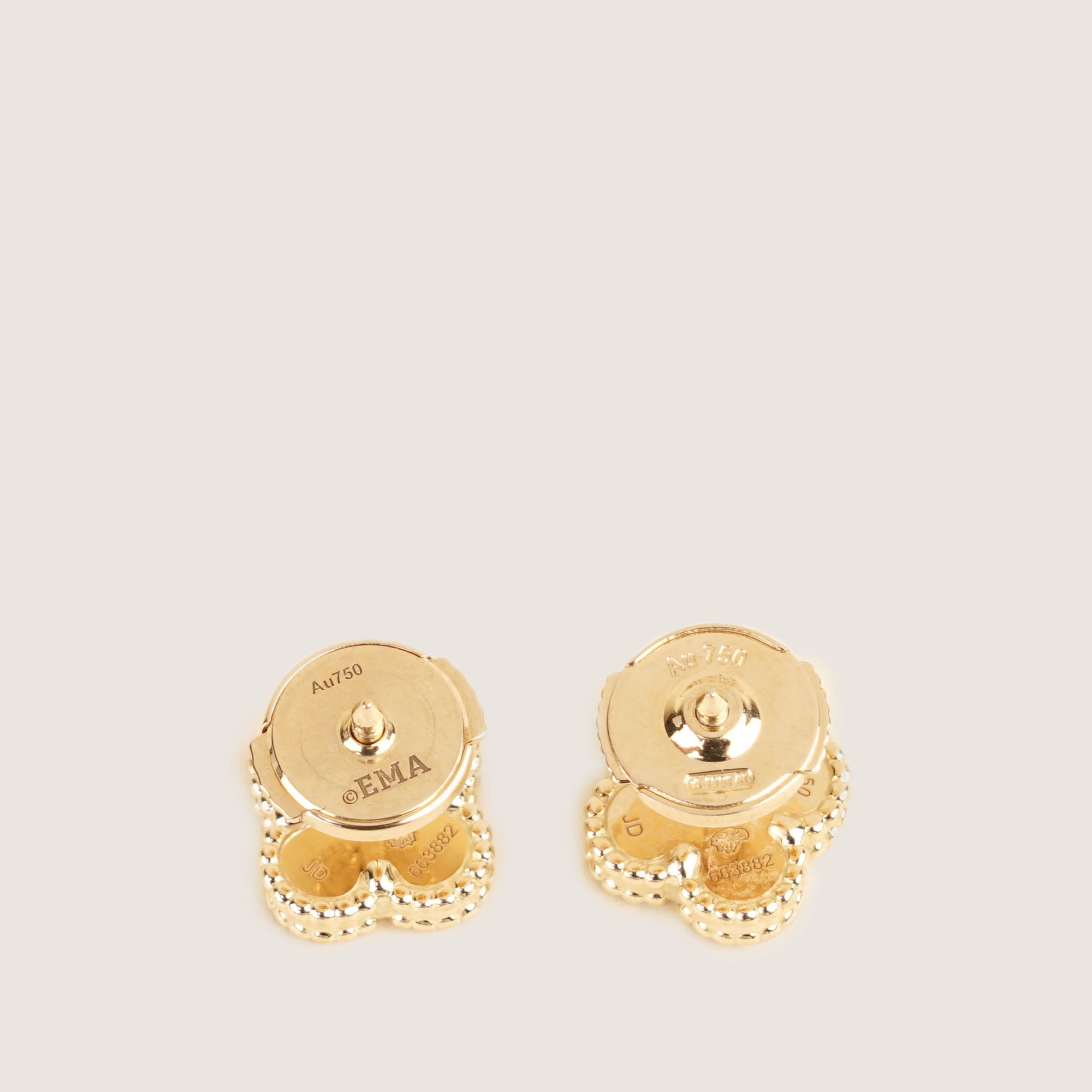 Sweet Alhambra Earstuds - VAN CLEEF & ARPELS - Affordable Luxury image