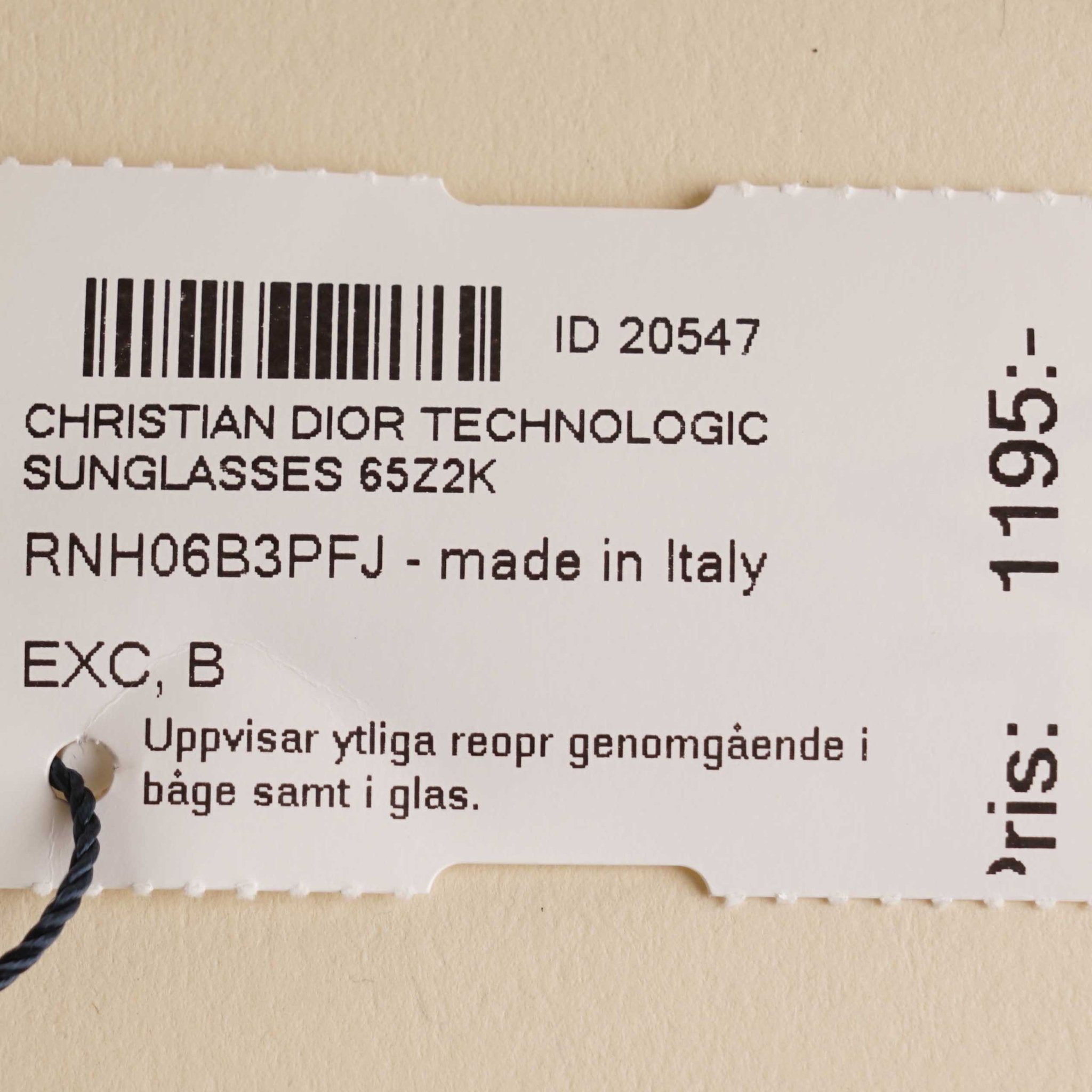 Technologic Sunglasses - CHRISTIAN DIOR - Affordable Luxury image