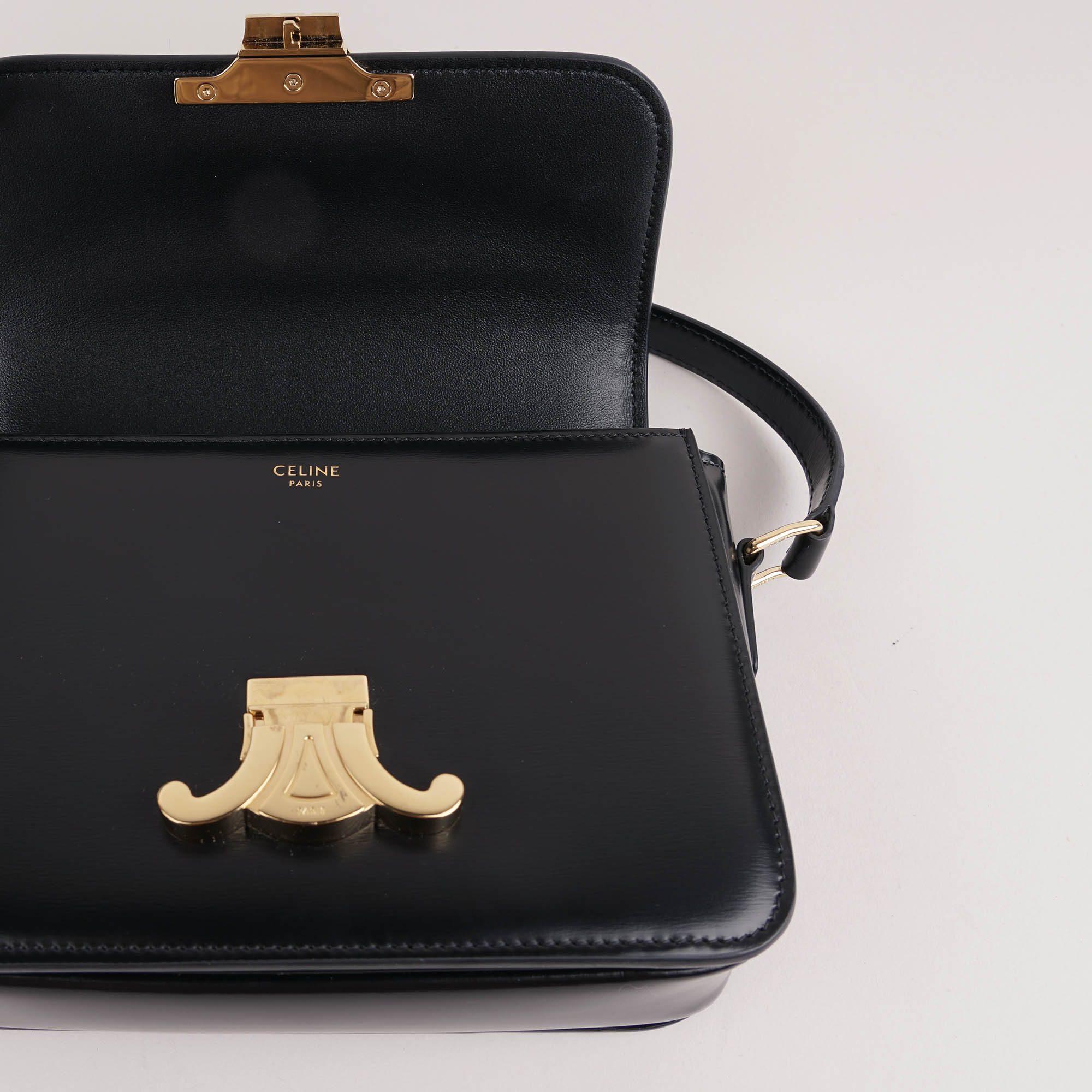 Teen Triomphe Shoulder Bag - CELINE - Affordable Luxury image