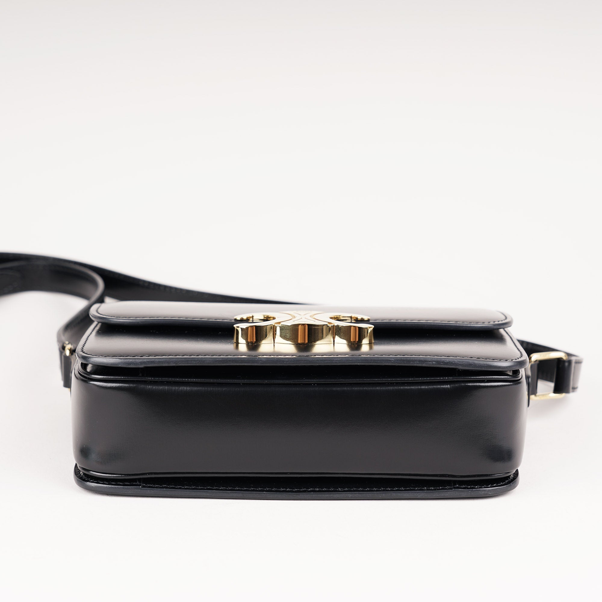 Teen Triomphe Shoulder Bag - CELINE - Affordable Luxury image