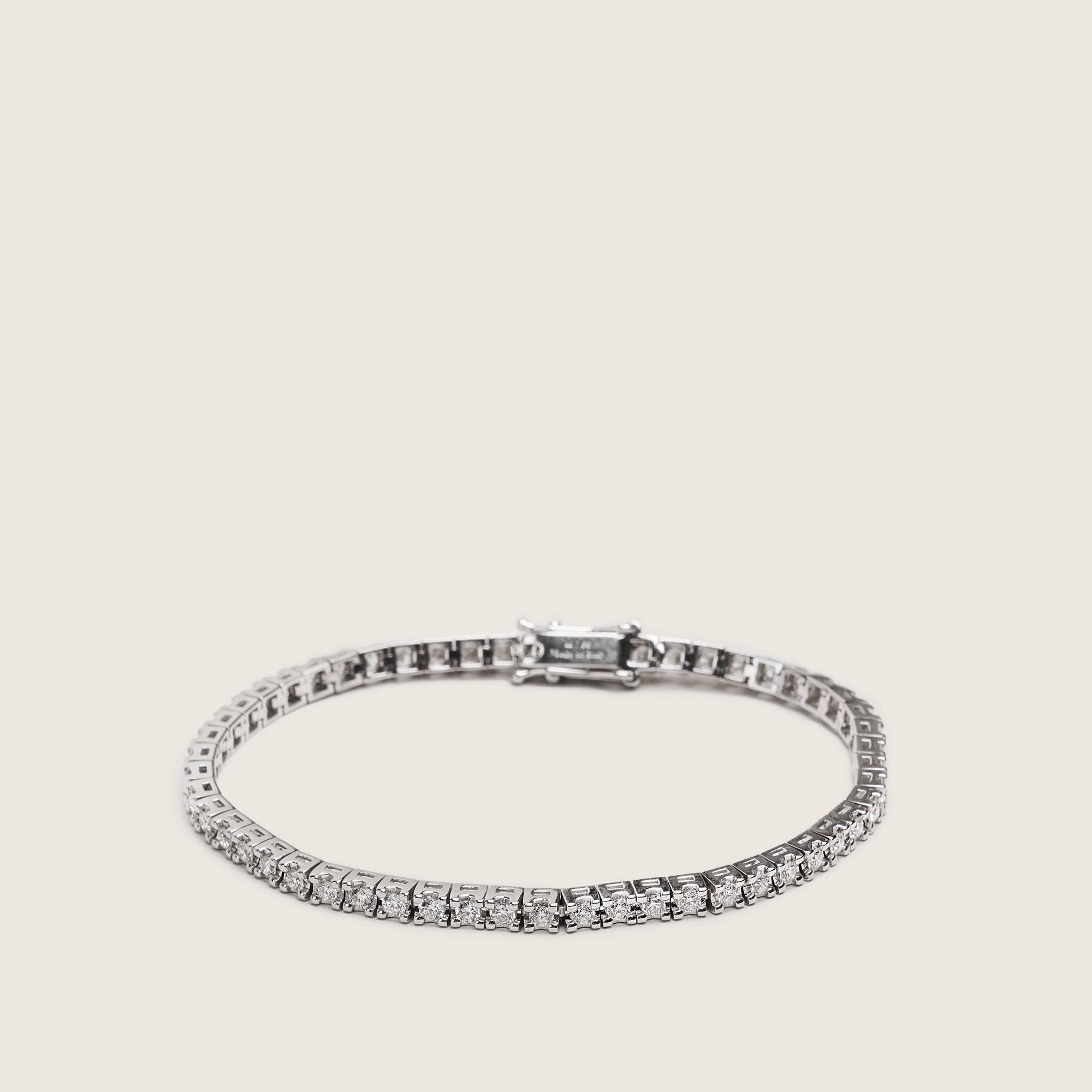 Tennis Bracelet 18k White Gold & 1,86ct Diamonds - ÖVRIGA MÄRKEN - Affordable Luxury image