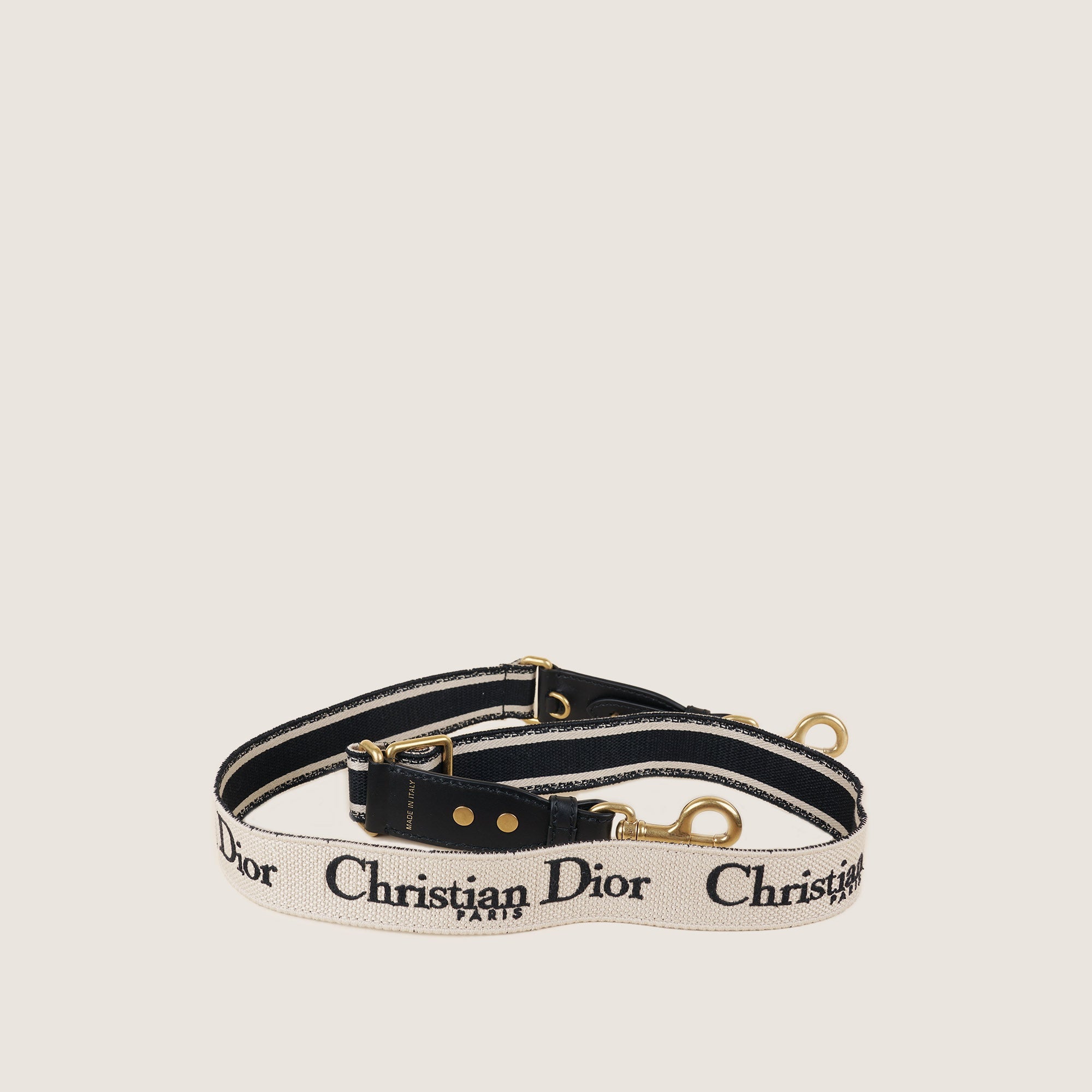 Thin Logo Strap - CHRISTIAN DIOR - Affordable Luxury