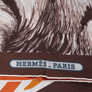 Tigre Royale Silk Scarf 90 - HERMÈS - Affordable Luxury thumbnail image