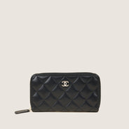 Timeless Long Zip Wallet - CHANEL - Affordable Luxury thumbnail image