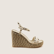 Torchon Rockstud Wedges 40 - VALENTINO - Affordable Luxury thumbnail image