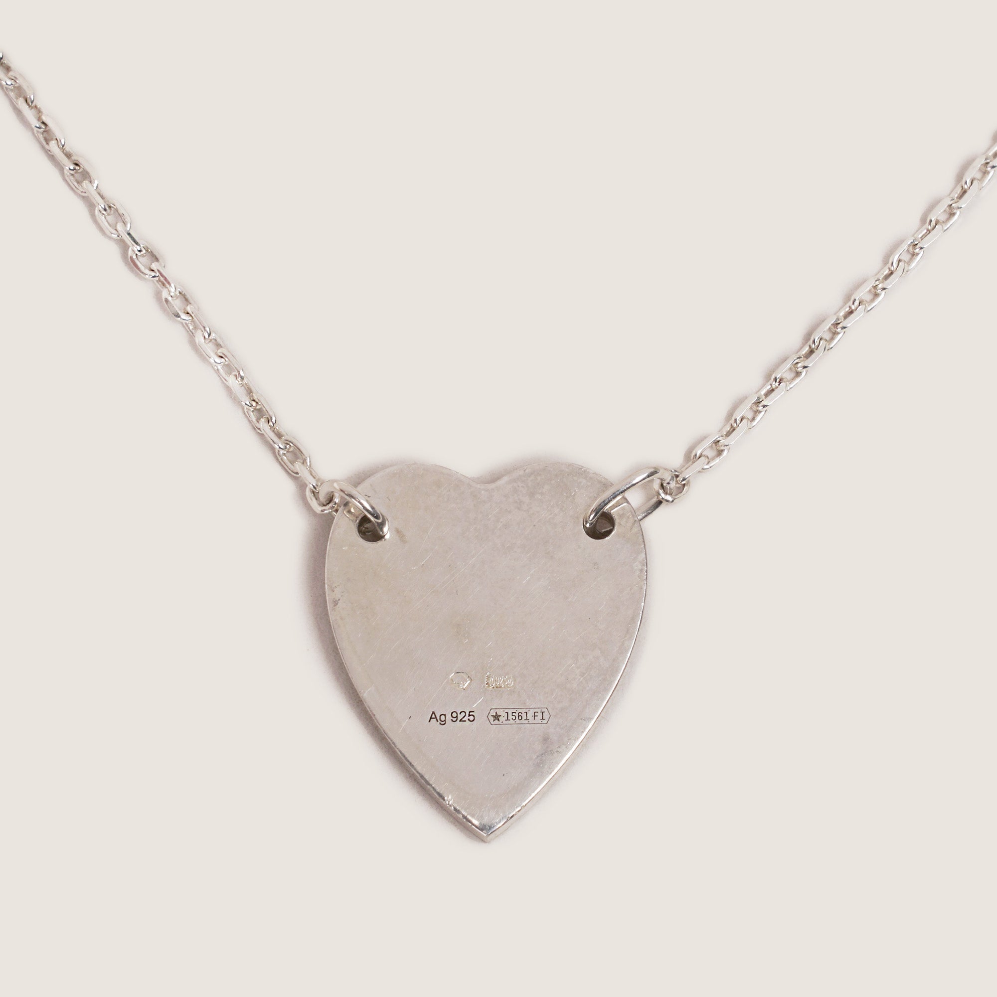 Trademark Heart Pendant Necklace - GUCCI - Affordable Luxury image