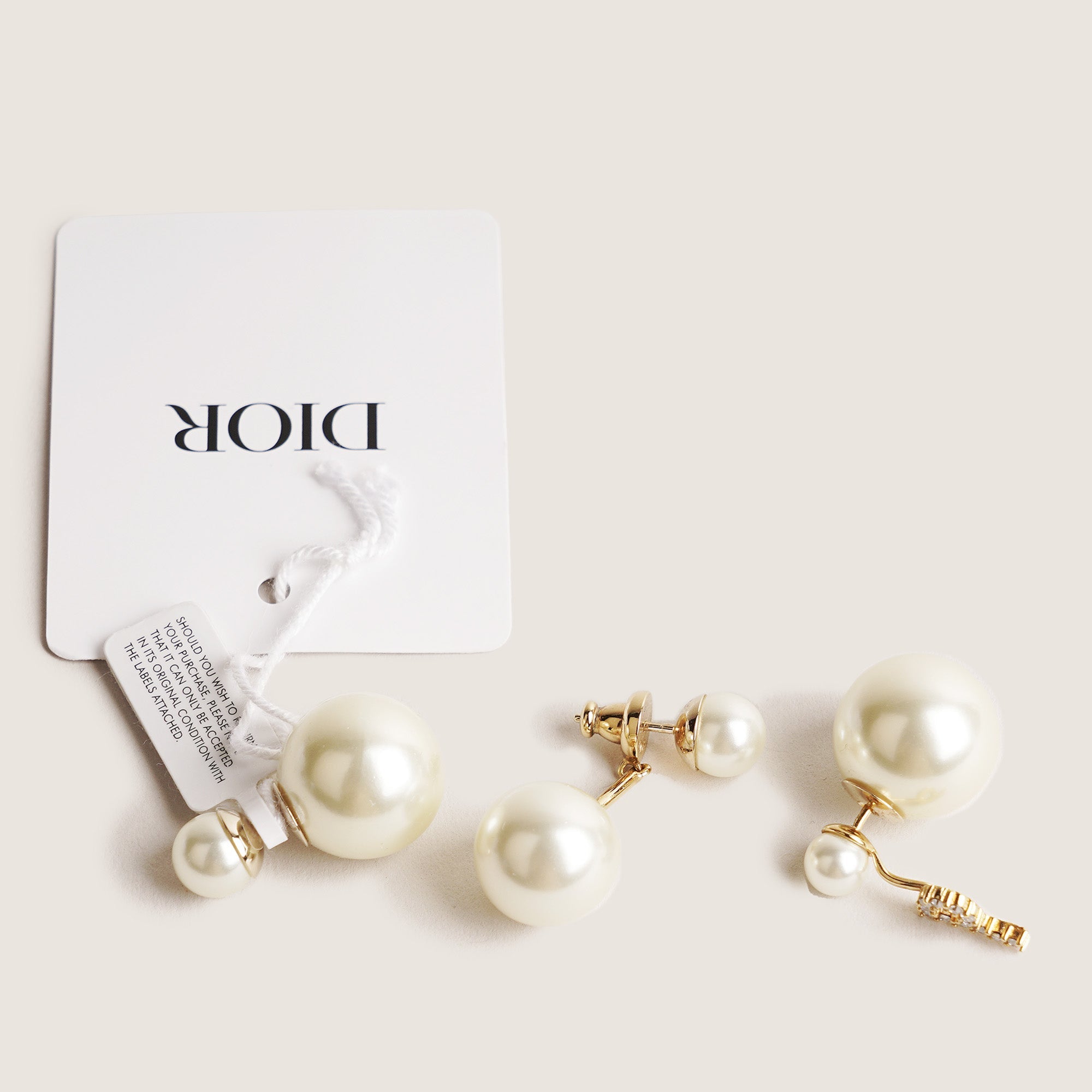 Tribales Earrings ABC - CHRISTIAN DIOR - Affordable Luxury