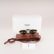 Triomphe Metal Sunglasses - CELINE - Affordable Luxury thumbnail image