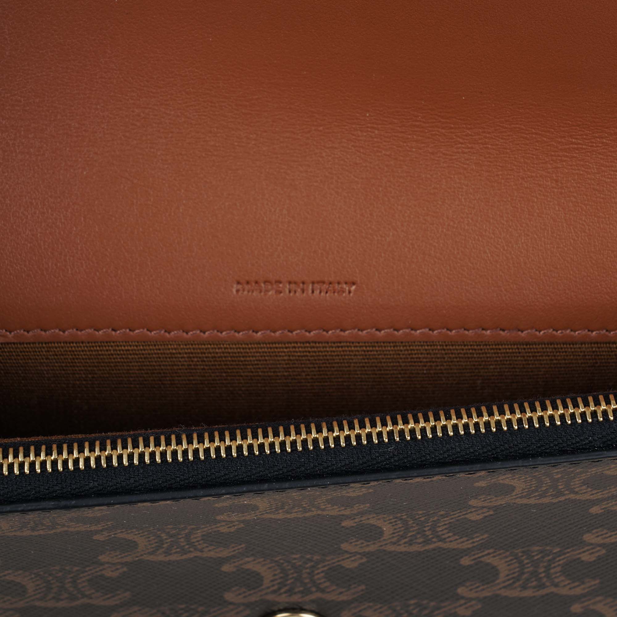 Triomphe Wallet on Strap - CELINE - Affordable Luxury image