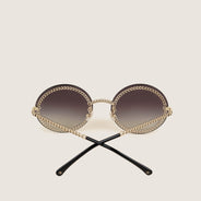 Triple Chain Sunglasses - CHANEL - Affordable Luxury thumbnail image