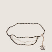Triple Strand Bead/Chain Belt - CHANEL - Affordable Luxury thumbnail image