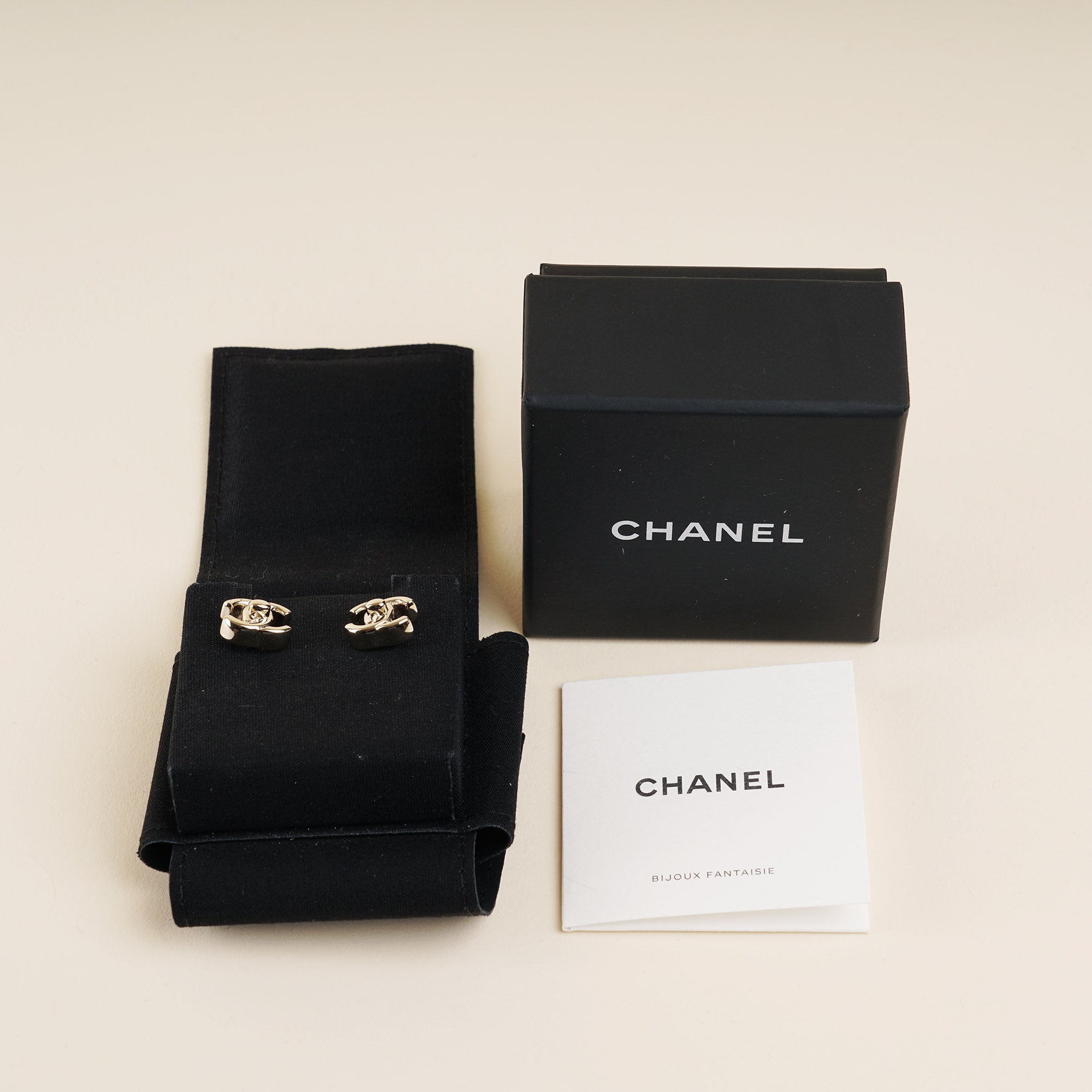 Turn - Lock Earrings - CHANEL - Affordable Luxury image