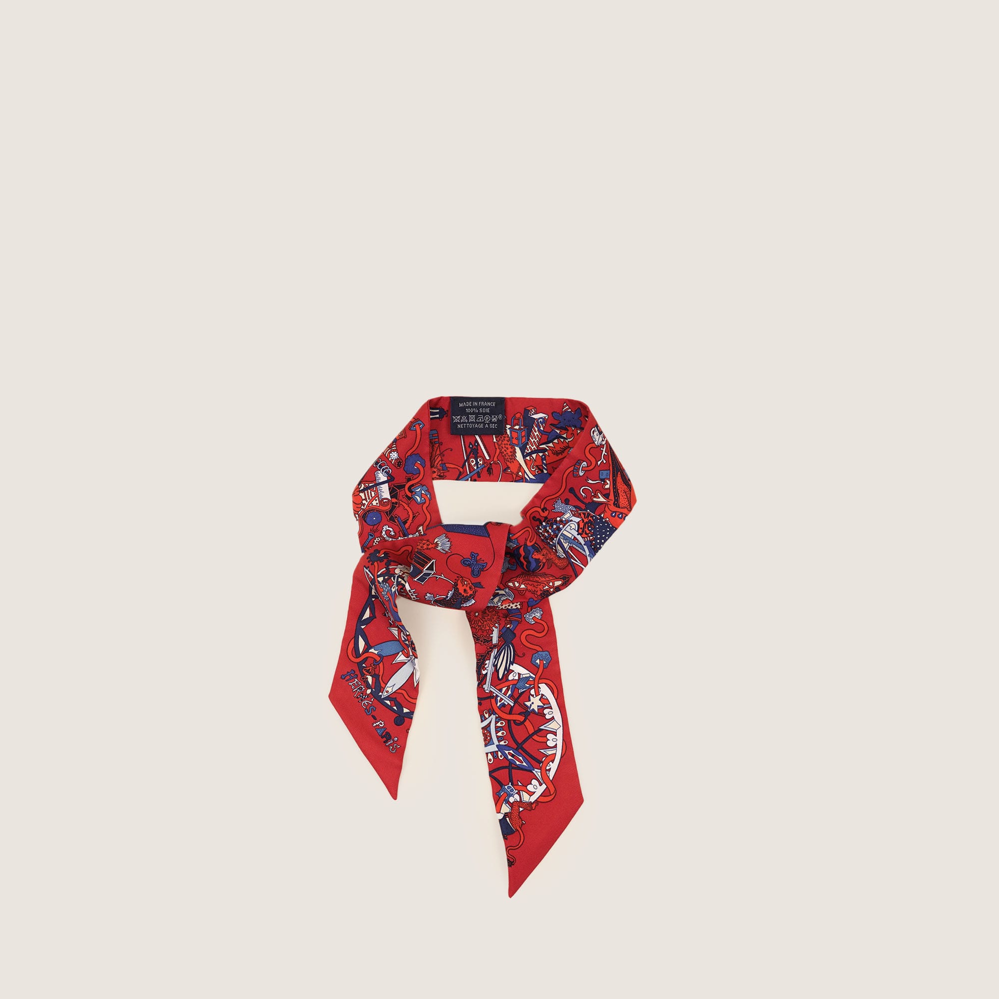 Twilly Silk Scarf - HERMÈS - Affordable Luxury image