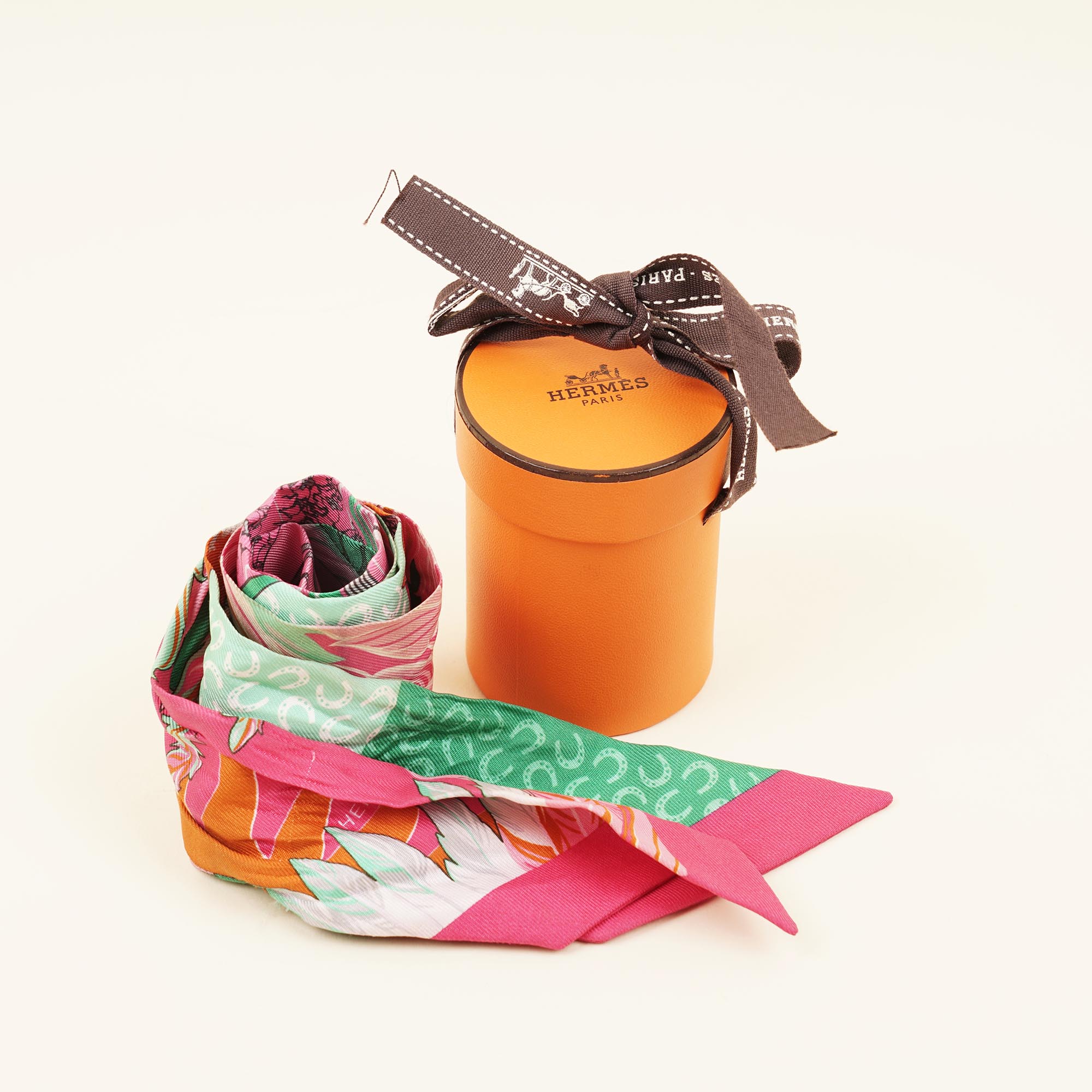 Twilly Silk Scarf - HERMÈS - Affordable Luxury image