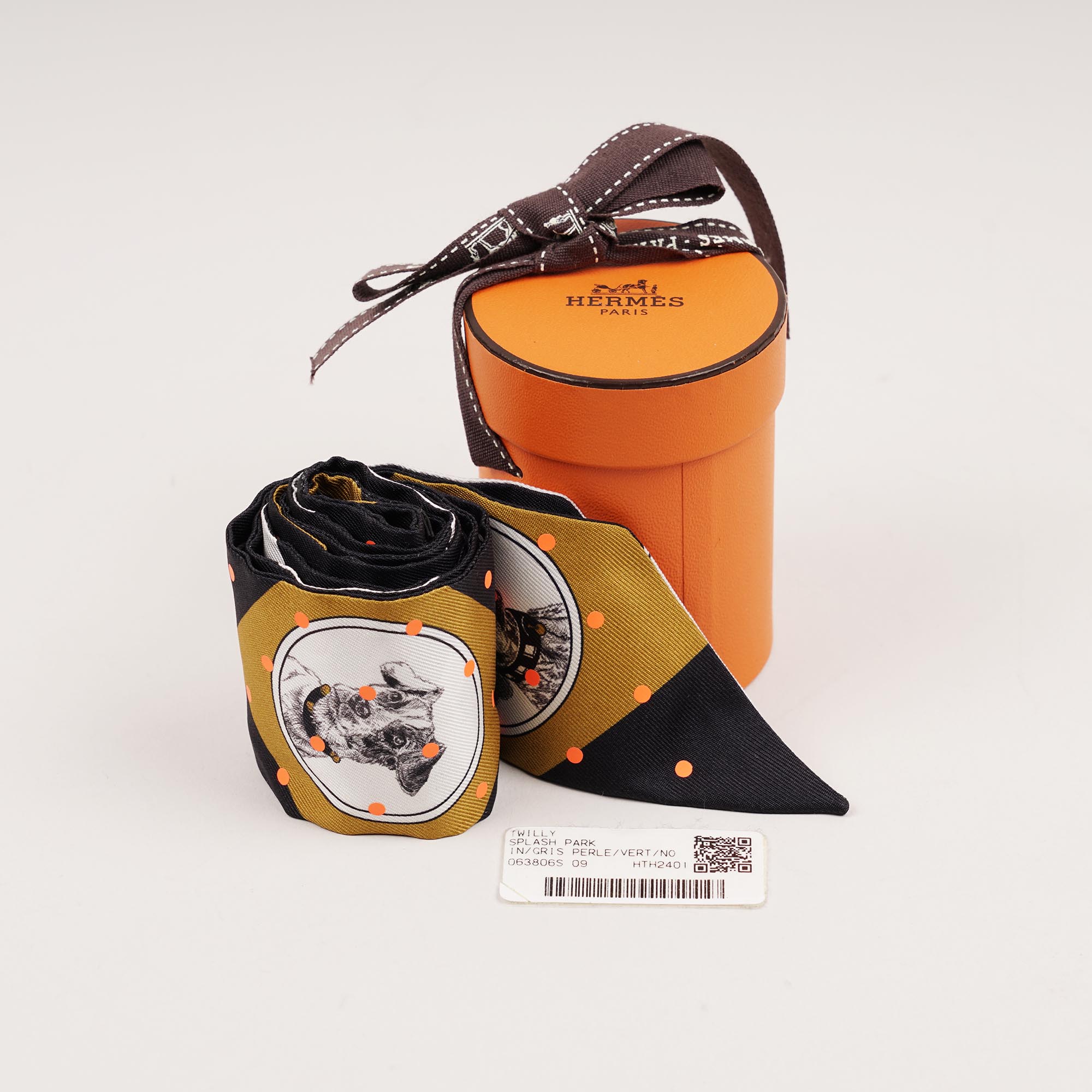 Twilly Silk Scarf - HERMÈS - Affordable Luxury image