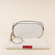 V - Logo Crossbody Bag - VALENTINO - Affordable Luxury thumbnail image