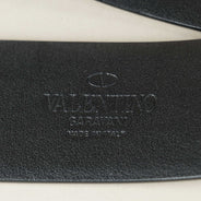 V - Logo Rhinestone Belt - VALENTINO - Affordable Luxury thumbnail image