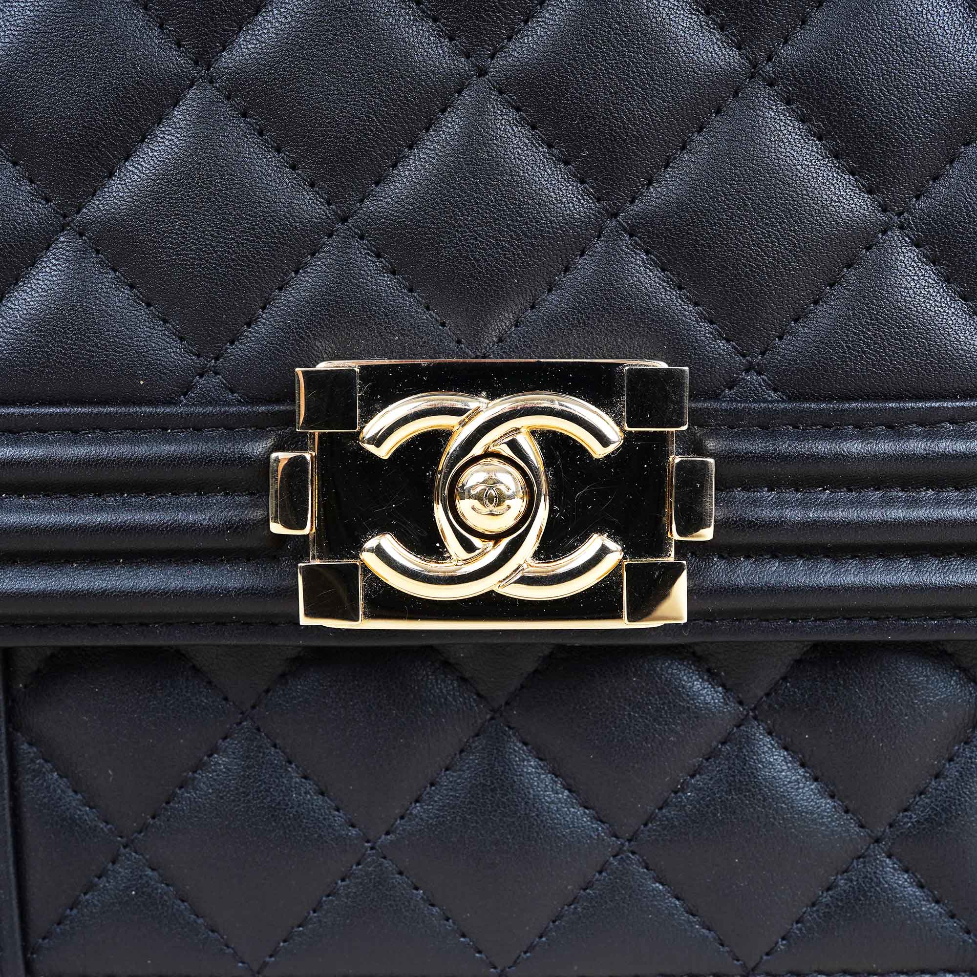 Vertical Boy Flap Bag - CHANEL - Affordable Luxury image