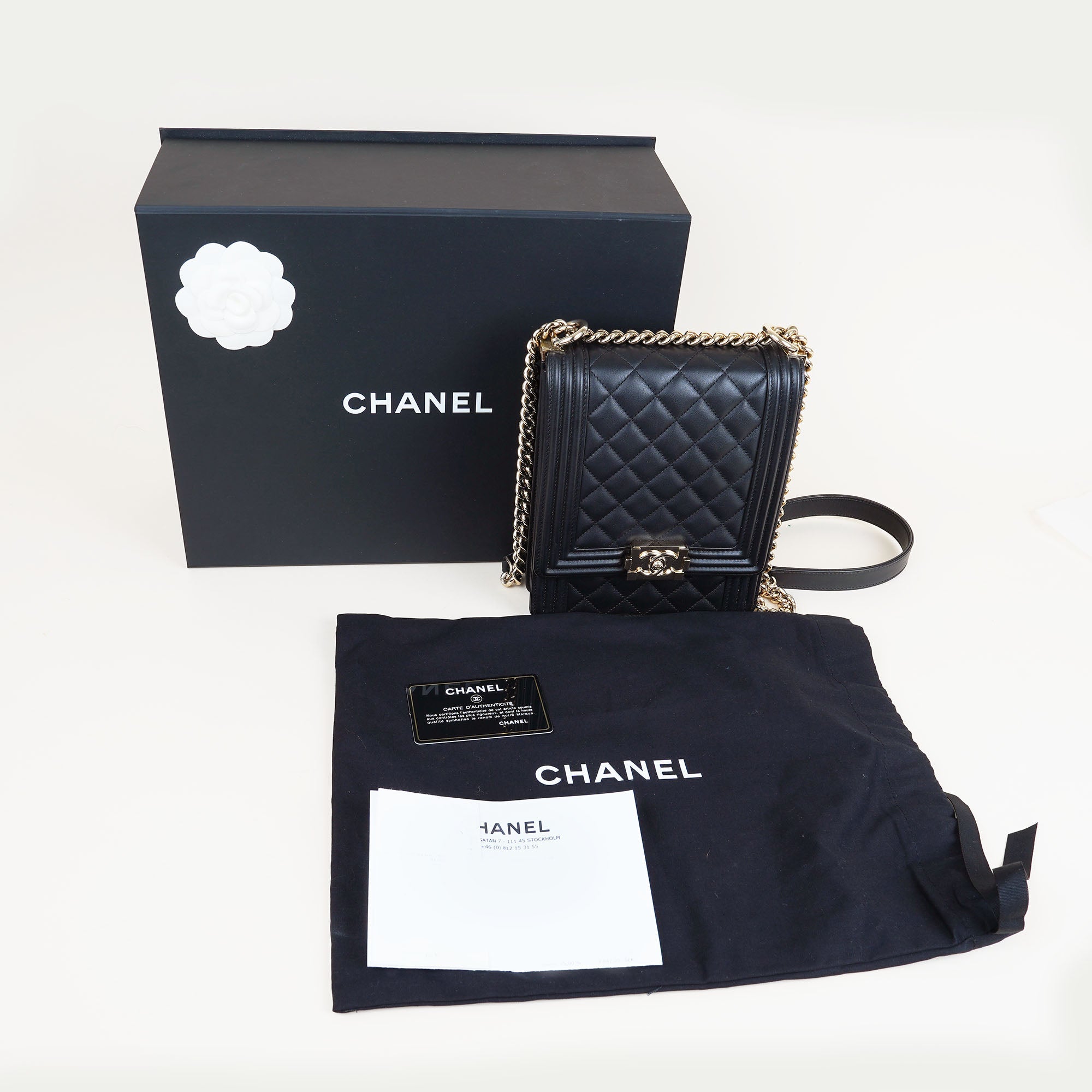 Vertical Boy Flap Bag - CHANEL - Affordable Luxury image