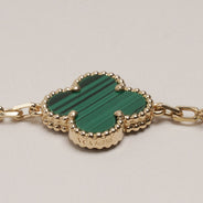Vintage Alhambra 5-Motif Bracelet - VAN CLEEF & ARPELS - Affordable Luxury thumbnail image