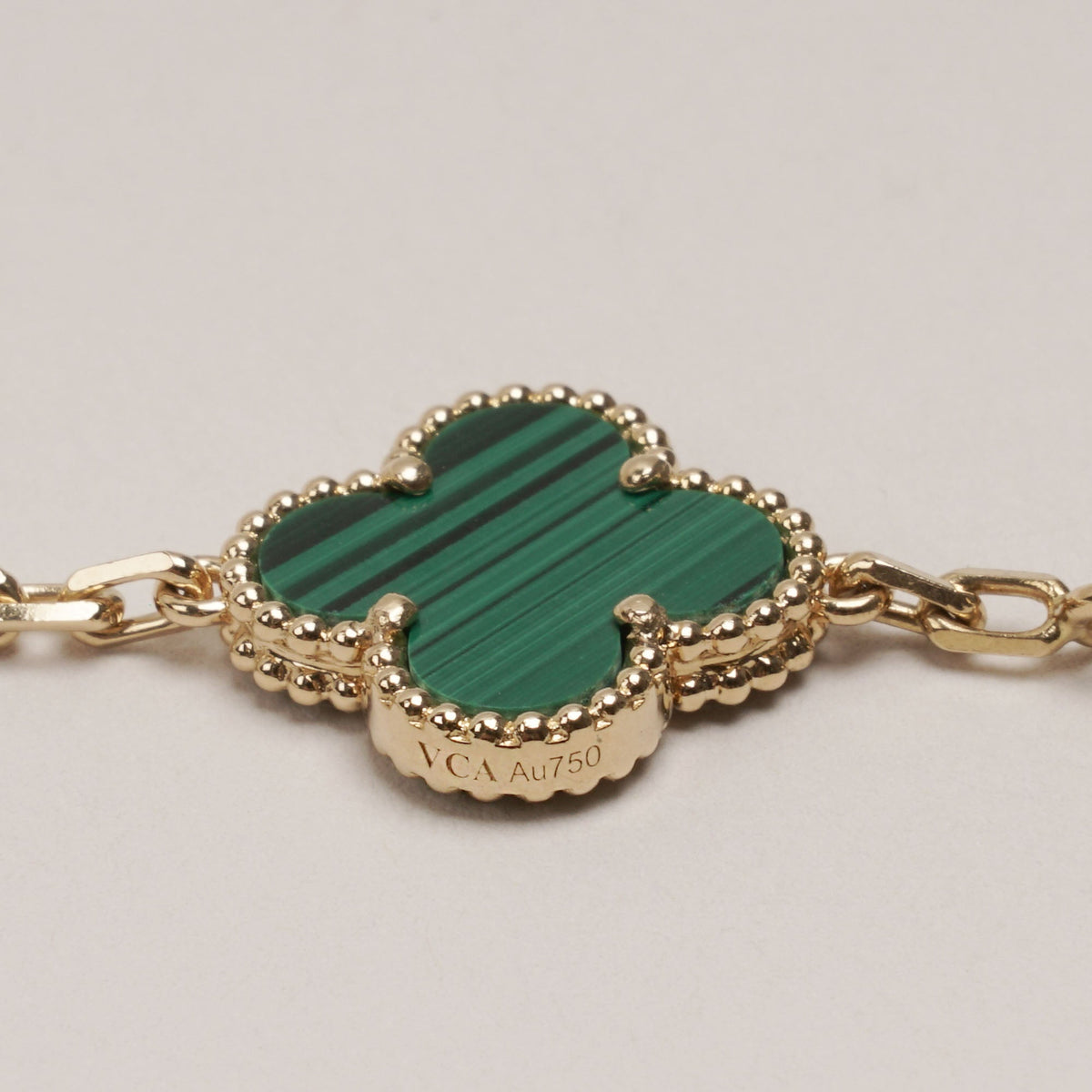 Vintage Alhambra 5-Motif Bracelet - VAN CLEEF & ARPELS - Affordable Luxury image