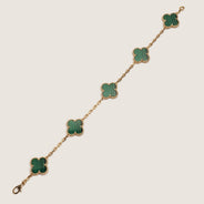 Vintage Alhambra 5-Motif Bracelet - VAN CLEEF & ARPELS - Affordable Luxury thumbnail image