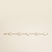 Vintage Alhambra Bracelet 5 - Motifs - VAN CLEEF & ARPELS - Affordable Luxury thumbnail image