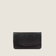 Vintage CC Clutch - CHANEL - Affordable Luxury thumbnail image