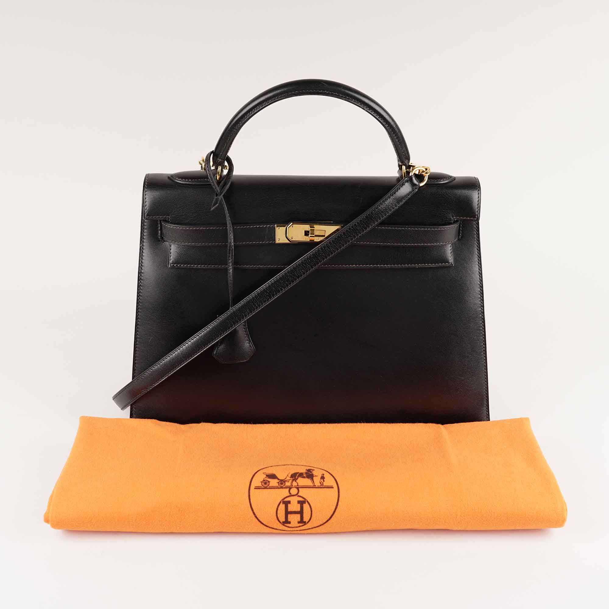 Vintage Kelly Sellier 32 Handbag - HERMÈS - Affordable Luxury image