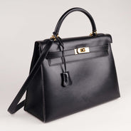 Vintage Kelly Sellier 32 Handbag - HERMÈS - Affordable Luxury thumbnail image