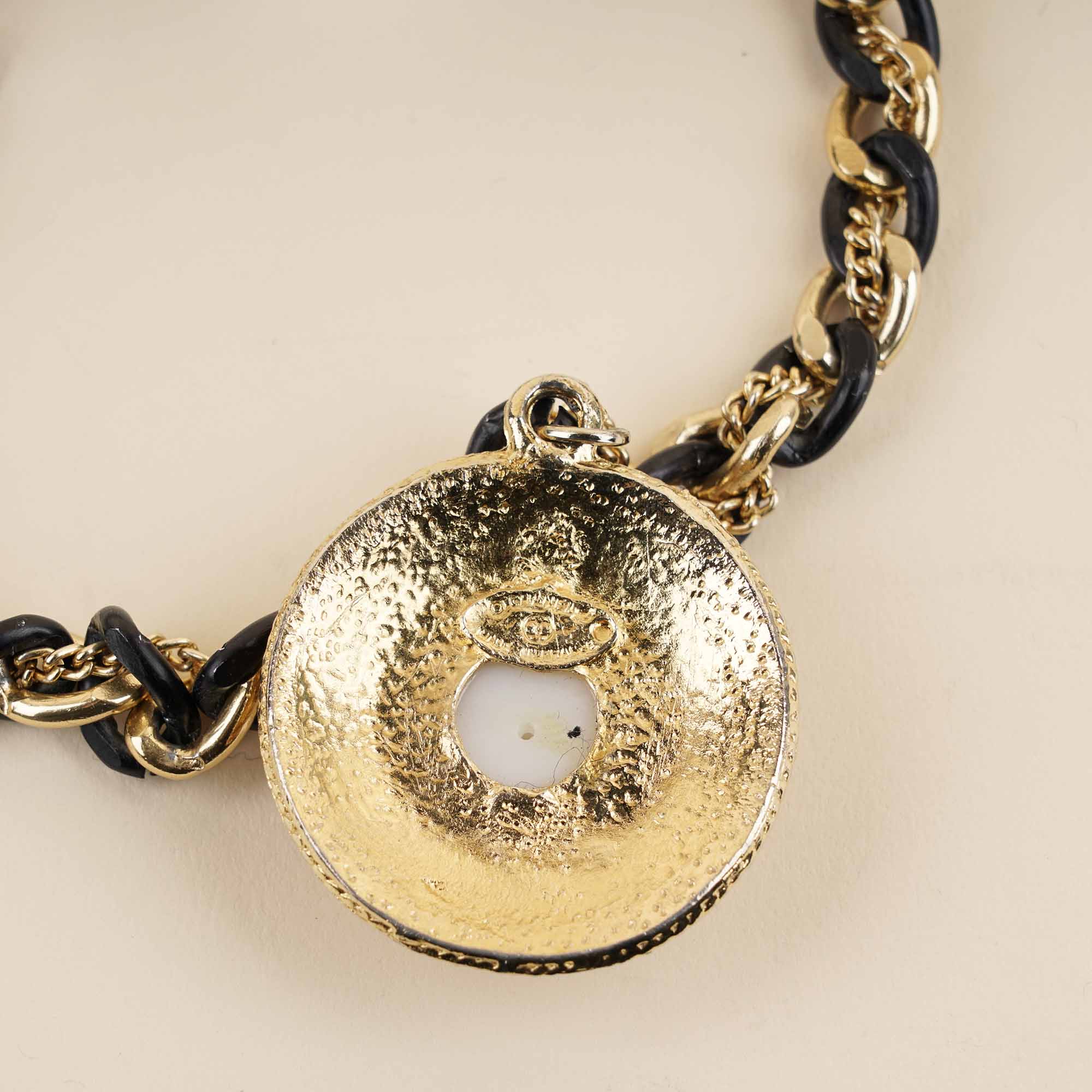 Vintage Medallion Choker Necklace - CHANEL - Affordable Luxury image