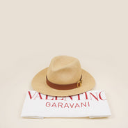 Vlogo Woven Hat - VALENTINO - Affordable Luxury thumbnail image