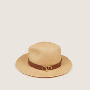 Vlogo Woven Hat - VALENTINO - Affordable Luxury thumbnail image