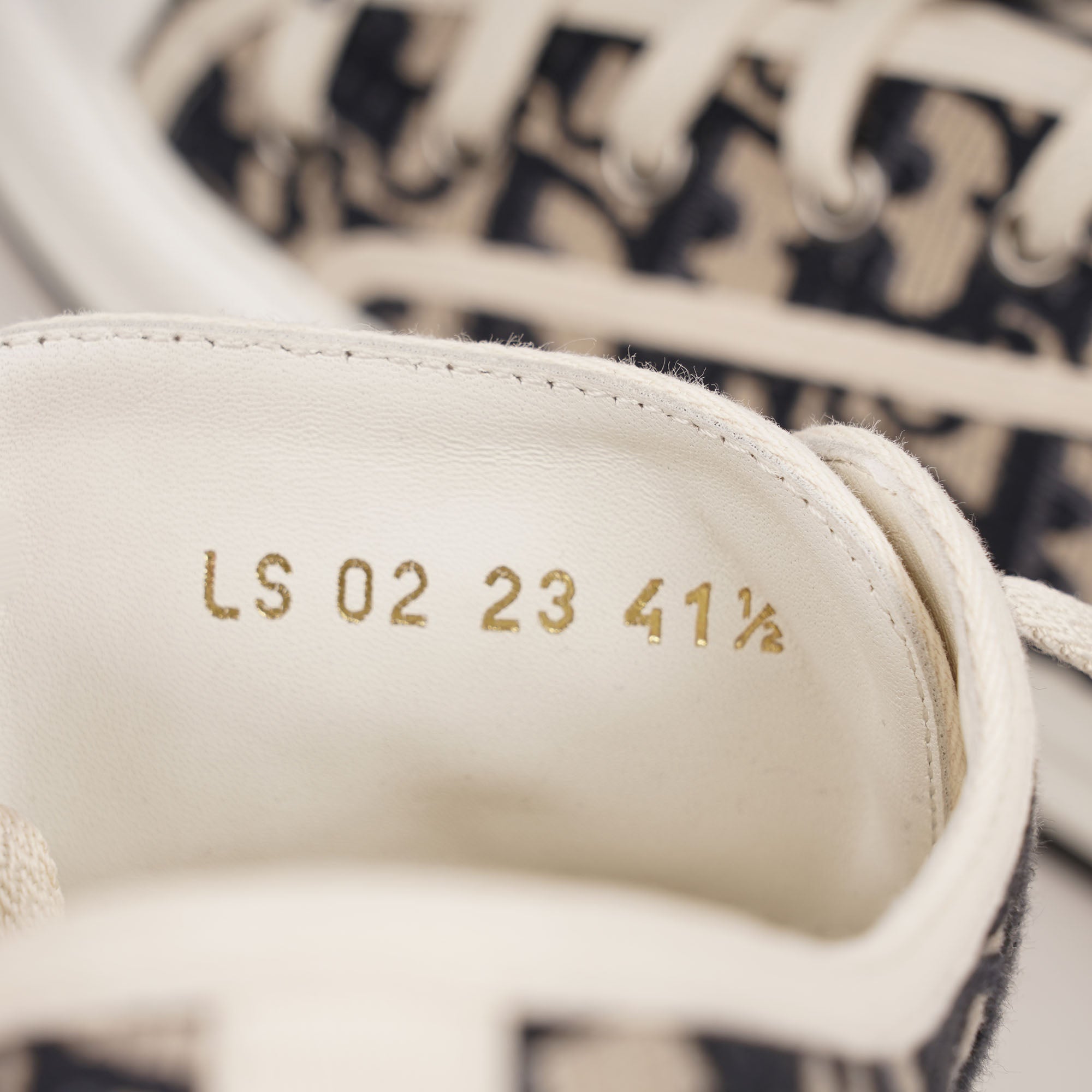 Walk'n'Dior Platform Sneakers 41½ - CHRISTIAN DIOR - Affordable Luxury image