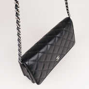 Wallet on Chain Black - CHANEL - Affordable Luxury thumbnail image