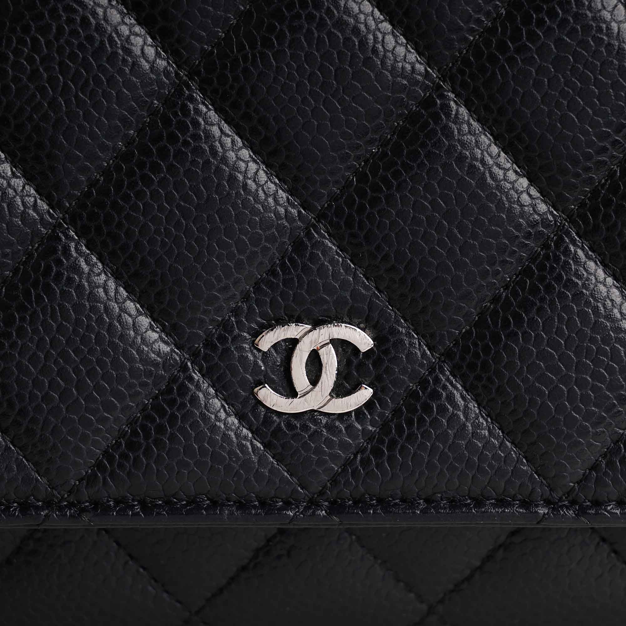 Wallet on Chain Black - CHANEL - Affordable Luxury image