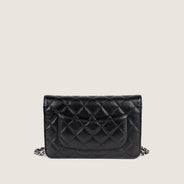 Wallet on Chain Black - CHANEL - Affordable Luxury thumbnail image