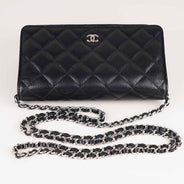 Wallet on Chain Black - CHANEL - Affordable Luxury thumbnail image