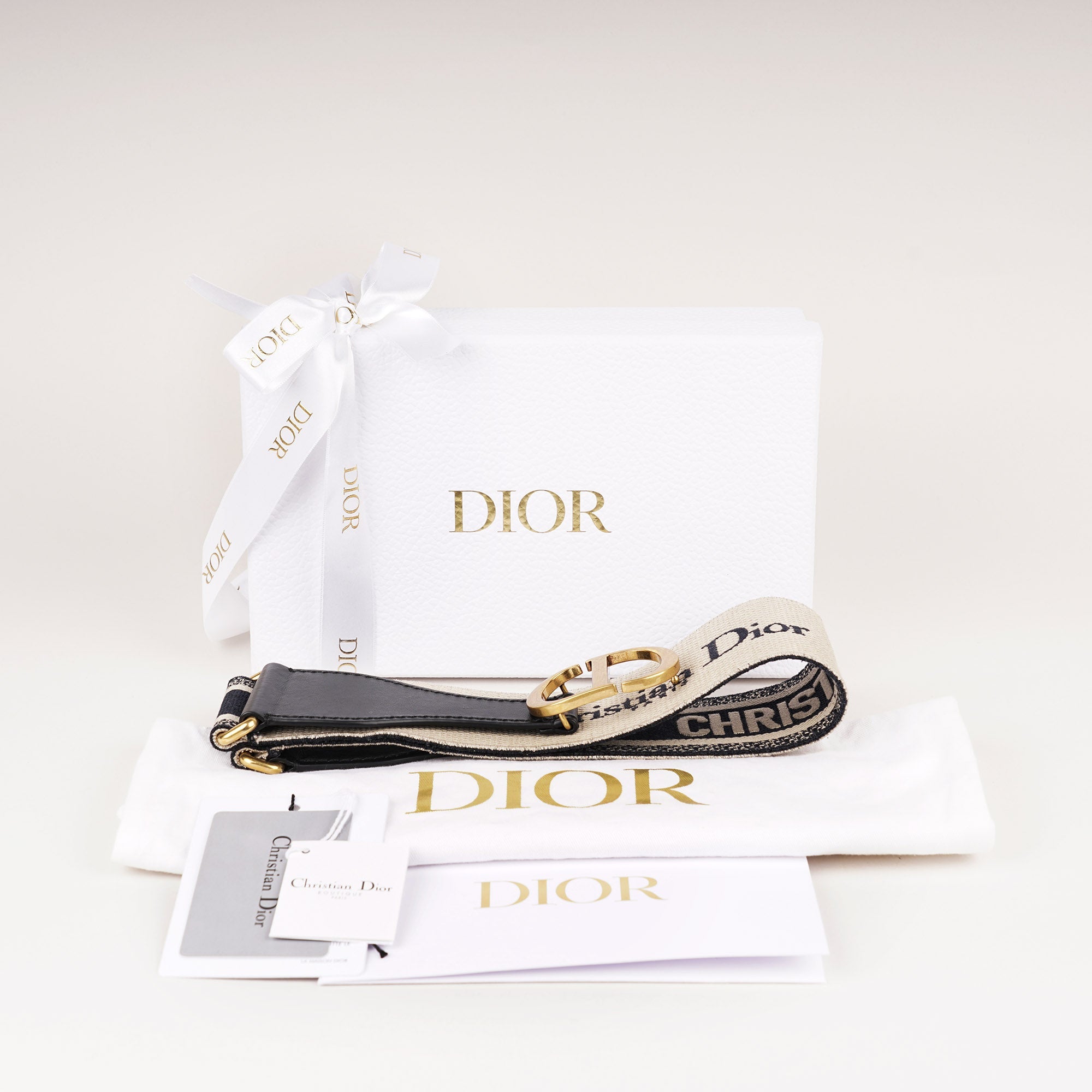 Wide Canvas Waist Belt 85 - CHRISTIAN DIOR - Affordable Luxury image