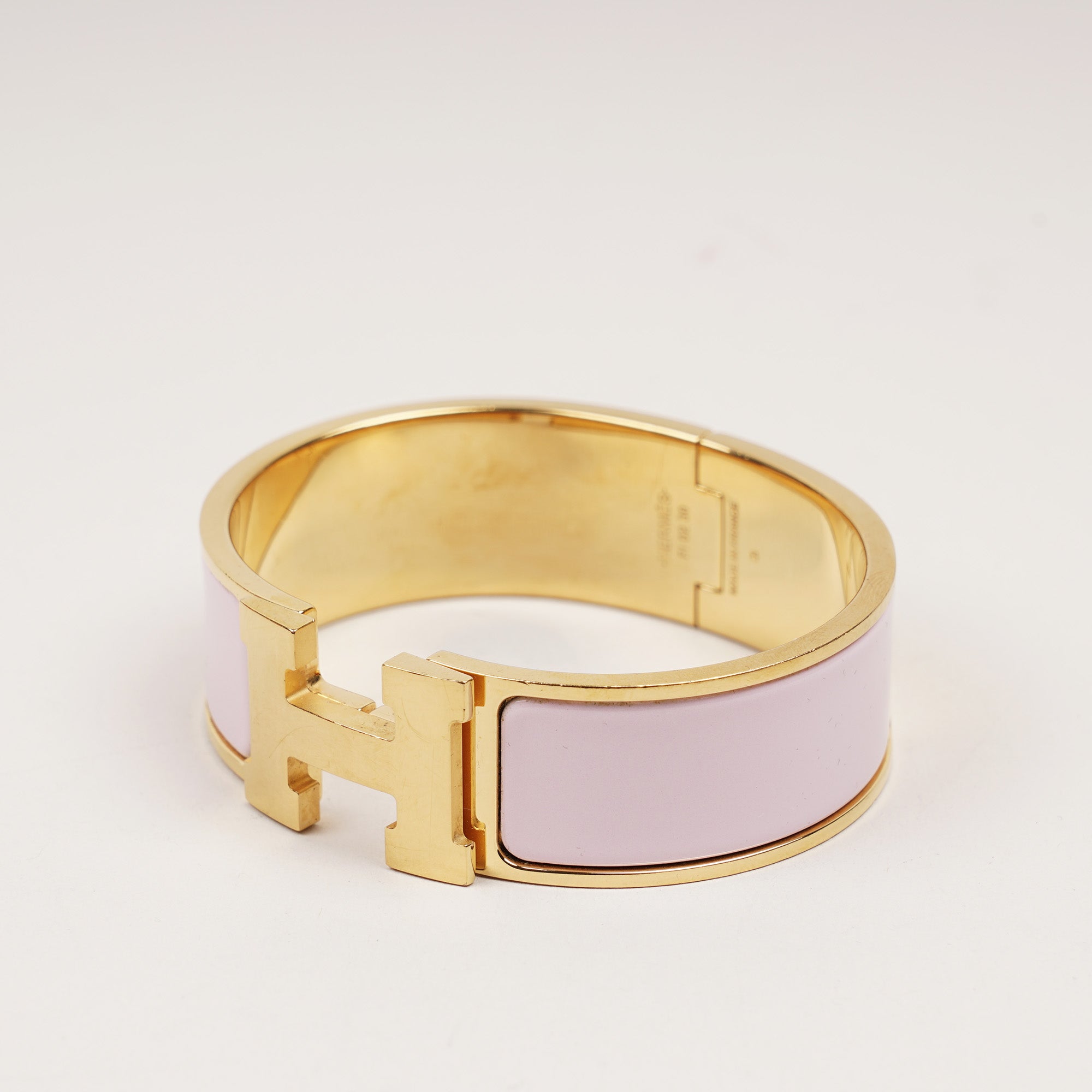 Wide Clic Clac H Bracelet - HERMÈS - Affordable Luxury image