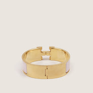 Wide Clic Clac H Bracelet - HERMÈS - Affordable Luxury thumbnail image