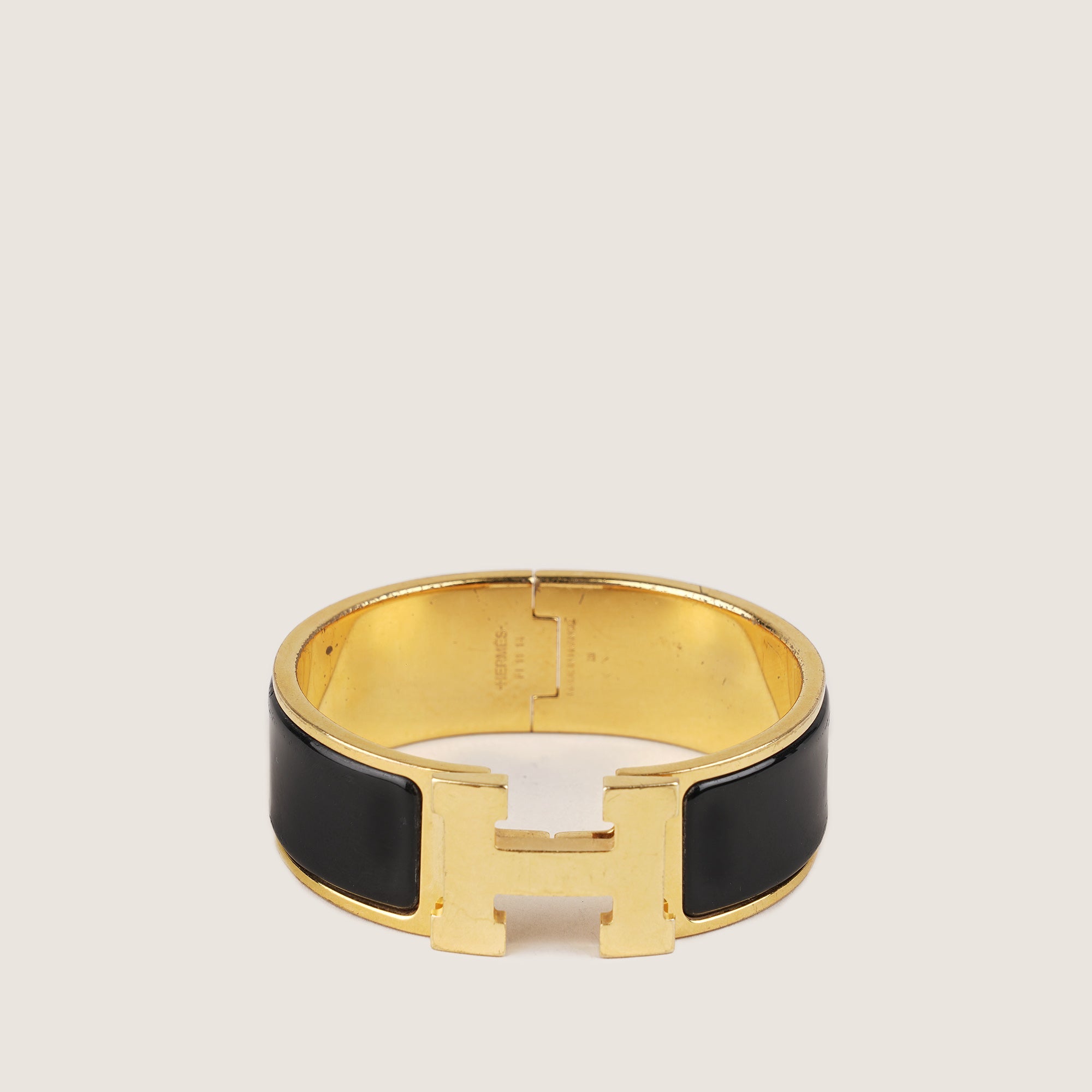 Wide Clic H Bracelet - HERMÈS - Affordable Luxury