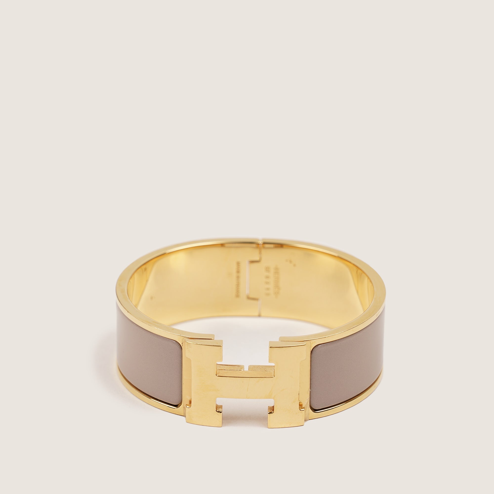 Wide Clic H Bracelet - HERMÈS - Affordable Luxury