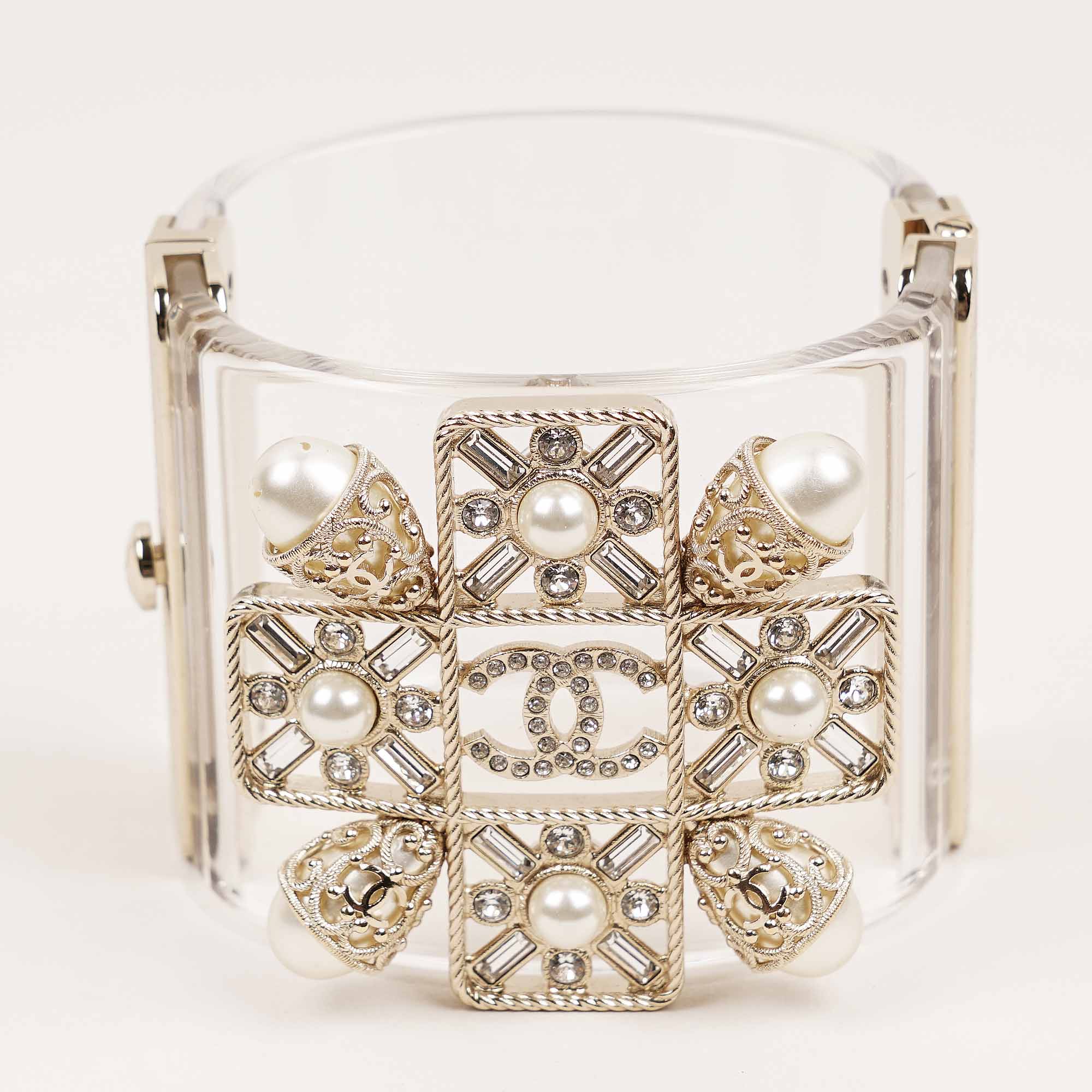 Wide Cuff Bracelet - CHANEL - Affordable Luxury image