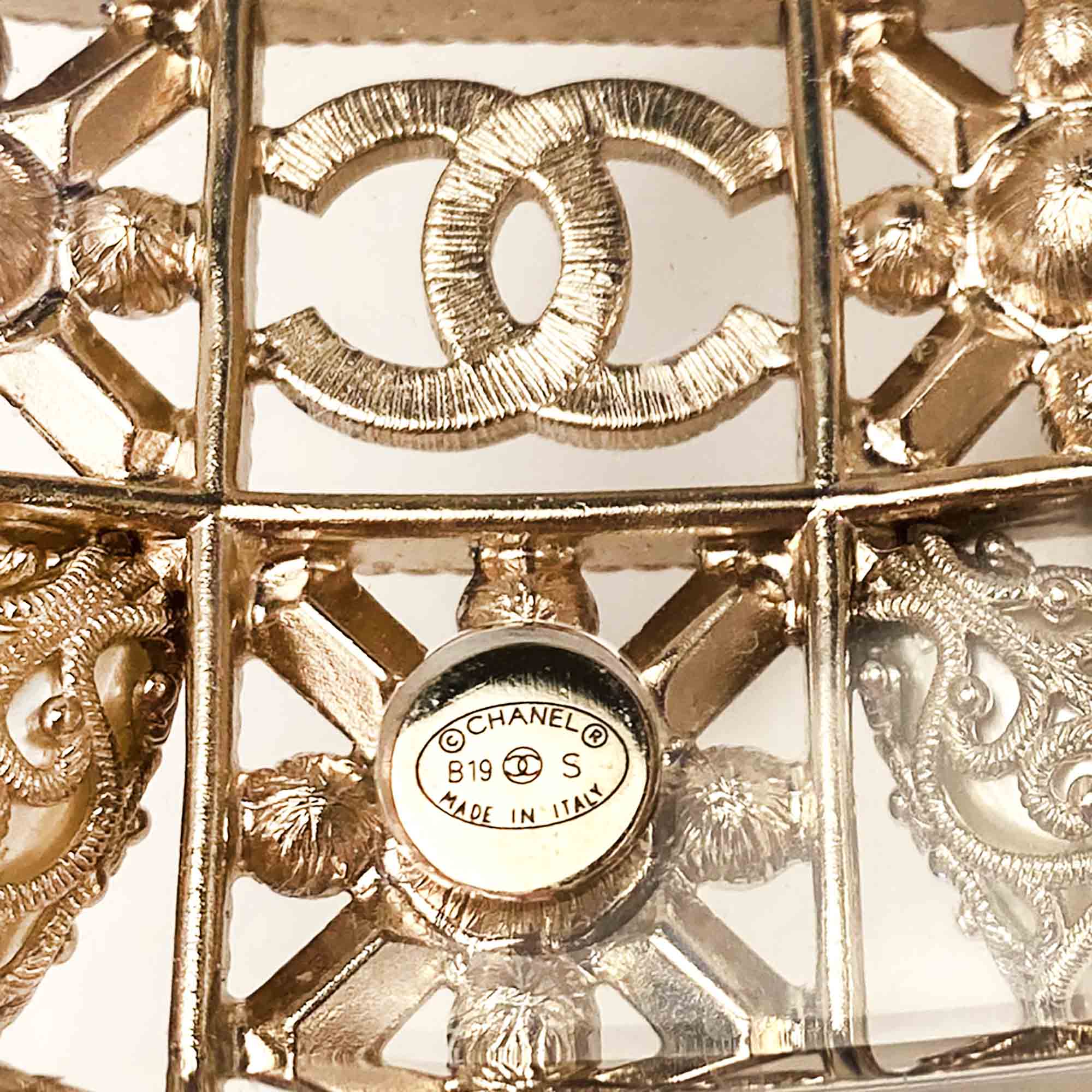 Wide Cuff Bracelet - CHANEL - Affordable Luxury image