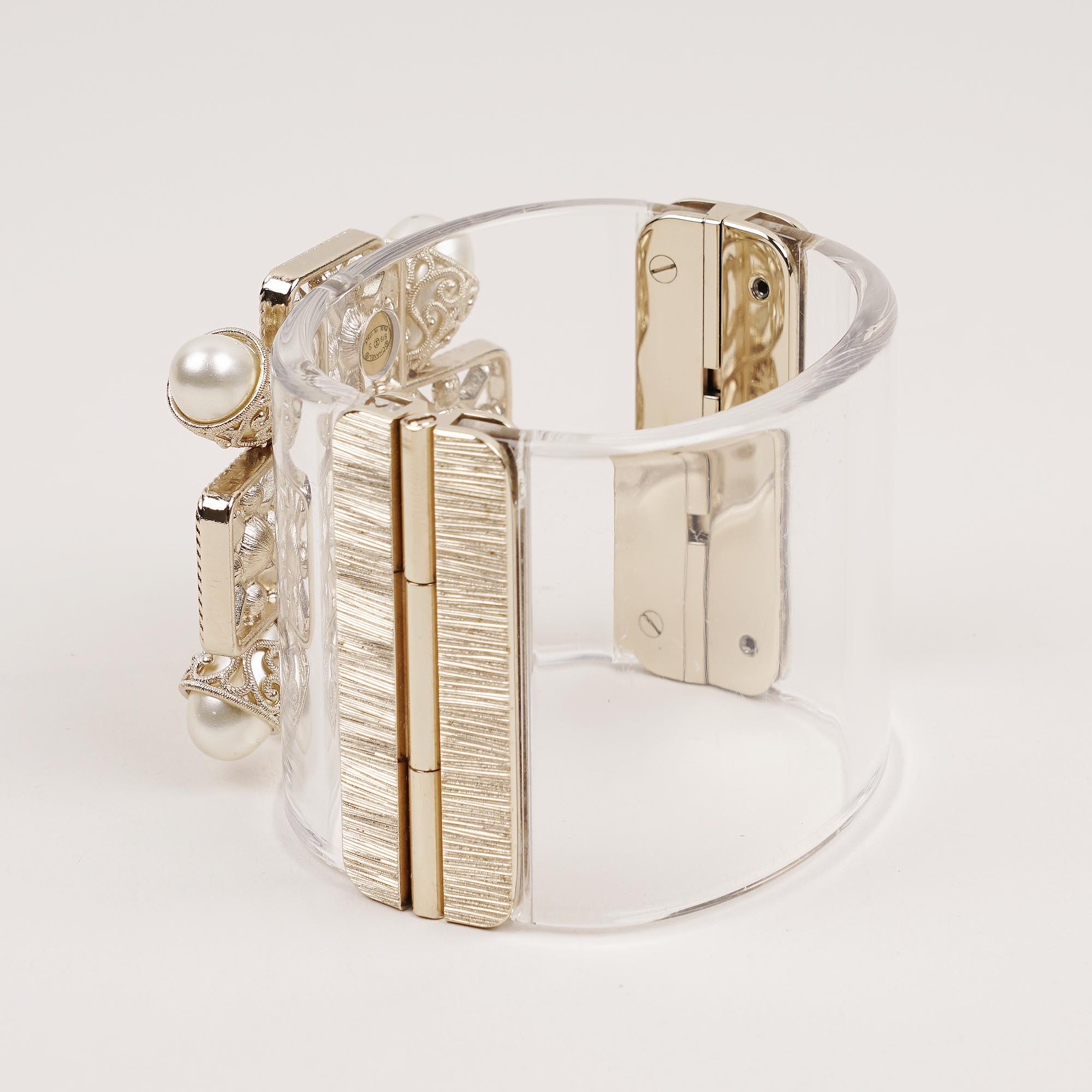 Wide Cuff Bracelet - CHANEL - Affordable Luxury image