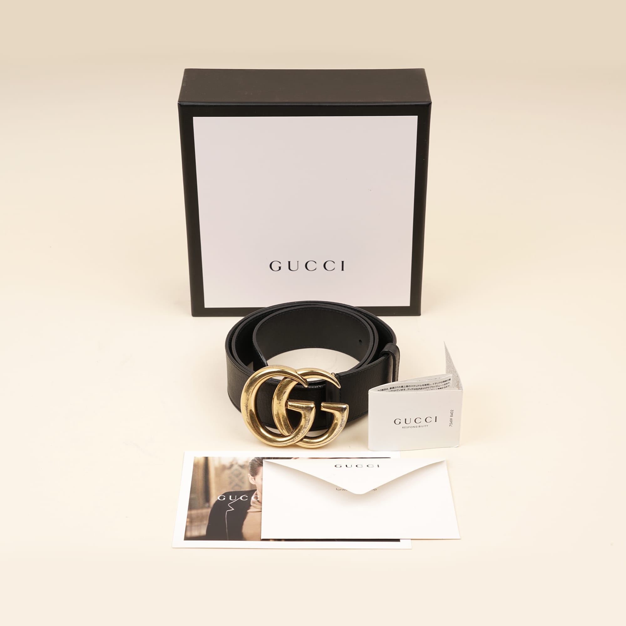 Wide GG Belt - GUCCI - Affordable Luxury image