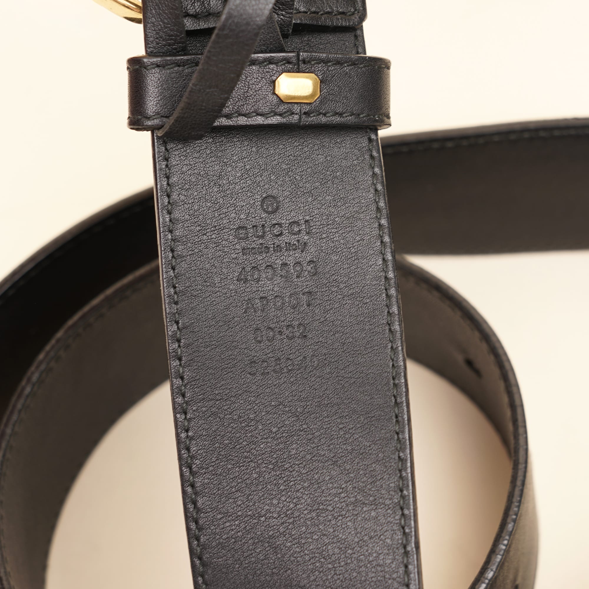 Wide GG Belt - GUCCI - Affordable Luxury image